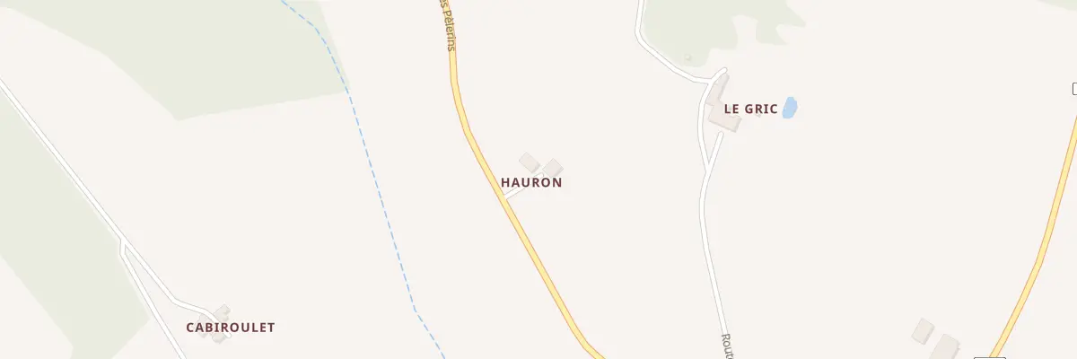 Plan du 5135 Le Gric à Mansonville
