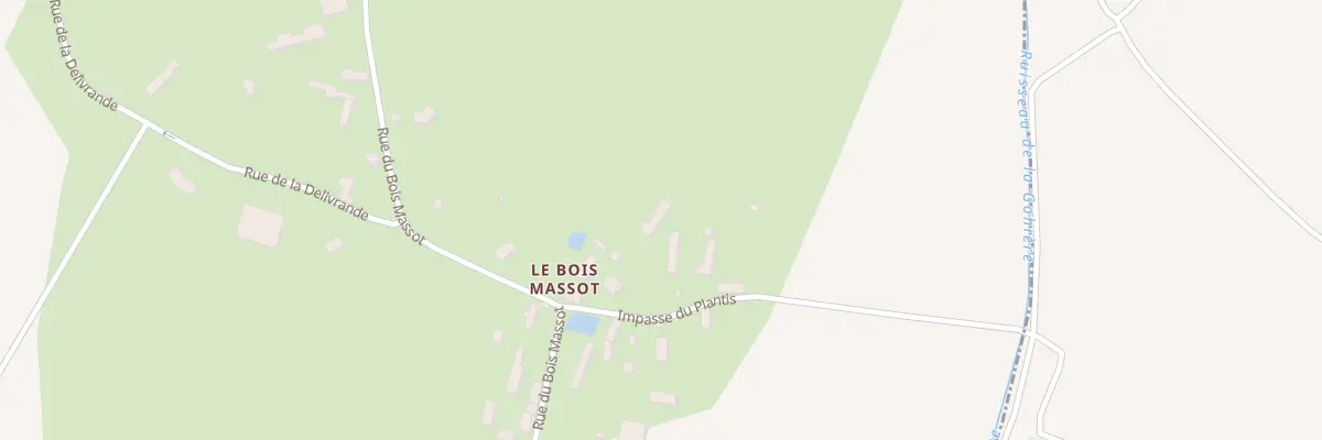 Plan du 43 Imp du Plantis à Armentières-sur-Avre