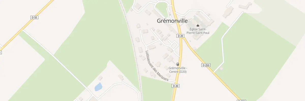 Plan du 144 Lotissement les Merisiers à Grémonville
