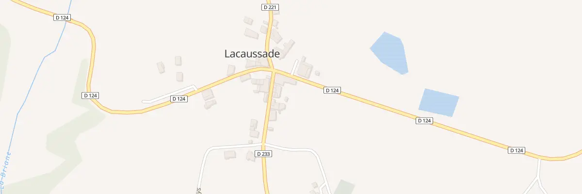 Plan du 53 Rte de Villeneuve à Lacaussade