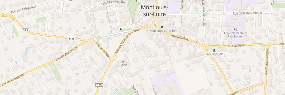 Plan du 11 Av Paul-louis Courier à Montlouis-sur-Loire