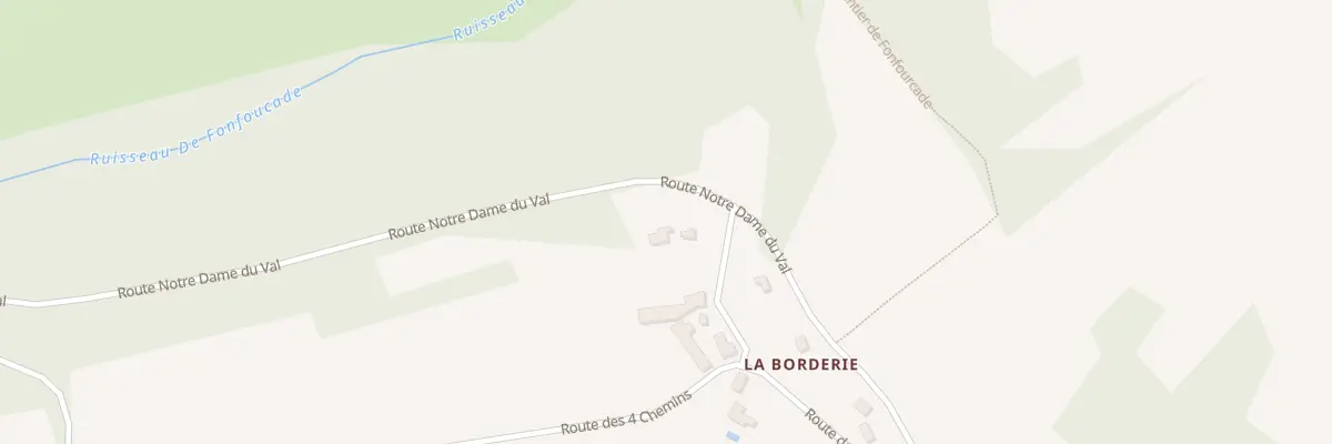 Plan du 125A Borderie à Saint-Avit-Sénieur