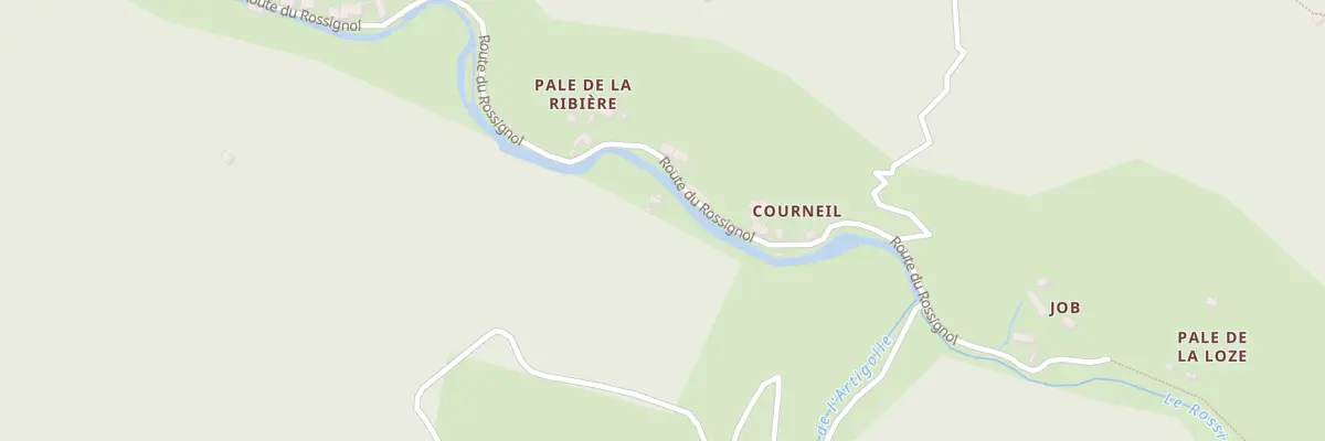 Plan du 109A Et Baoux à Milhas