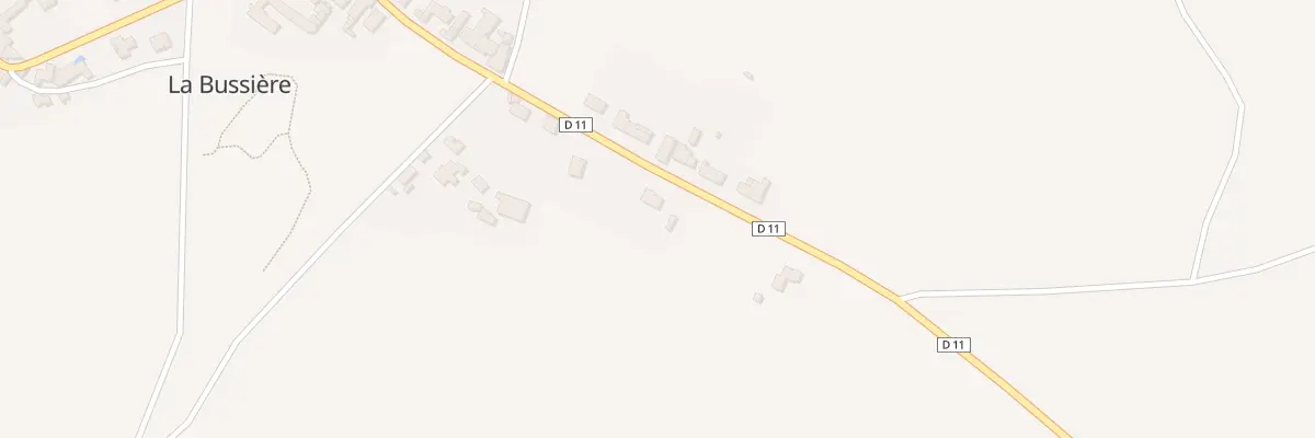 Plan du 12 Rte de la Vallée des Bois à La Bussière