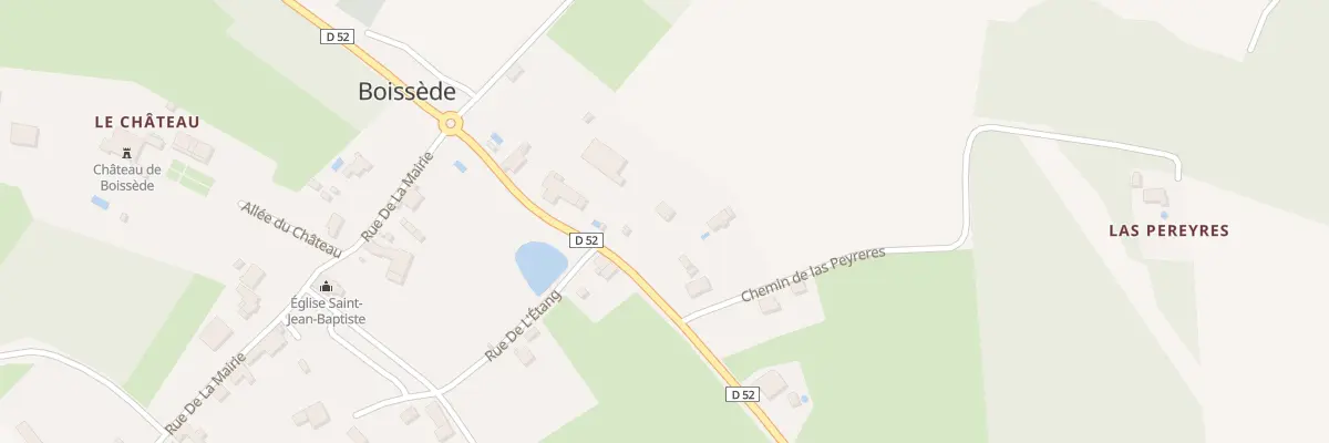 Plan du 31B Cap Dou Camin du Sud à Boissède