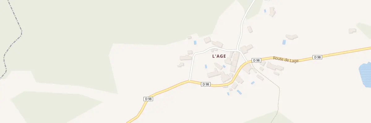 Plan du 154 Lage à Saint-Martin-de-Fressengeas