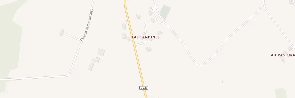 Plan du 39 All de Las Tandines à Lacaussade