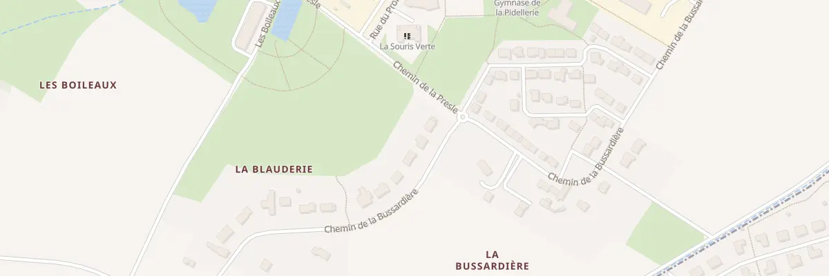Plan du 28 Che De La Bussardière à Véretz