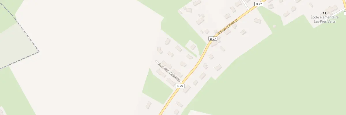 Plan du 10 Rue des Caletes à Berville-en-Caux