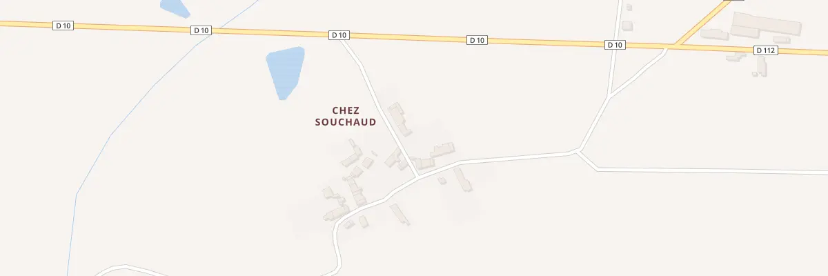 Plan du 5159 Chez Souchaud à Adriers