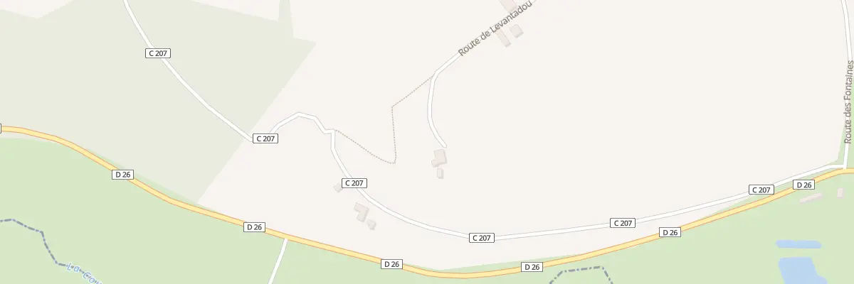 Plan du 125 Foncroze à Saint-Avit-Sénieur