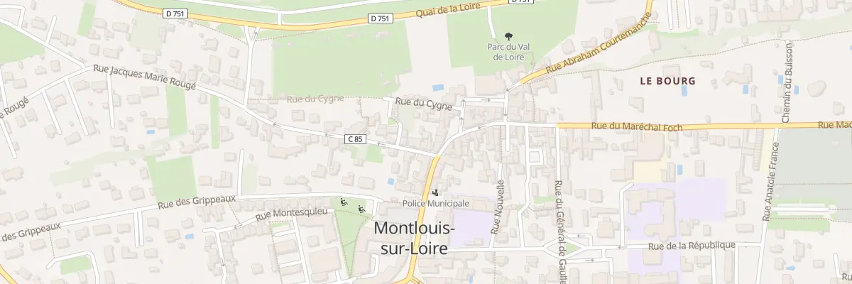 Plan du 4 Rue Christophe Plantin à Montlouis-sur-Loire