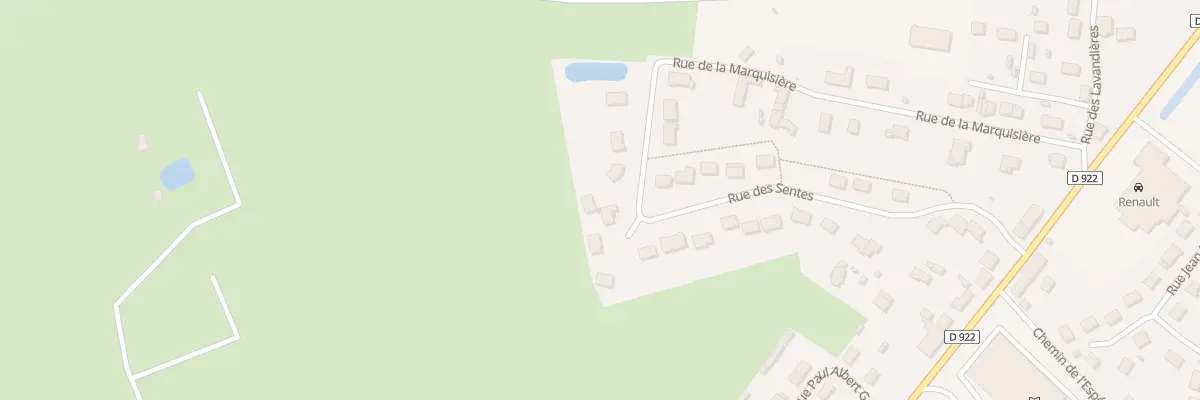 Plan du 35 Rue des Sentes à Arcisses