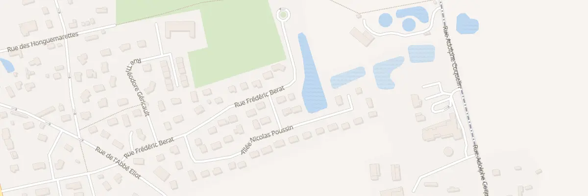 Plan du 292 Rue Frédéric Berat à Bourg-Achard