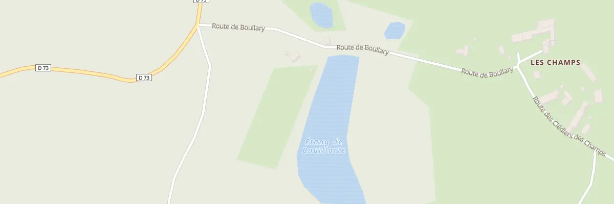 Plan du 9 Rte de Bouillary à Cussac