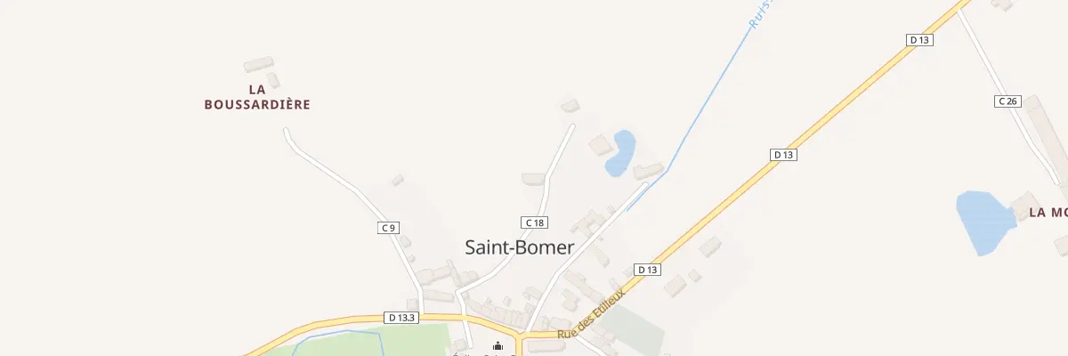 Plan du 5 Che de Barberie à Saint-Bomer