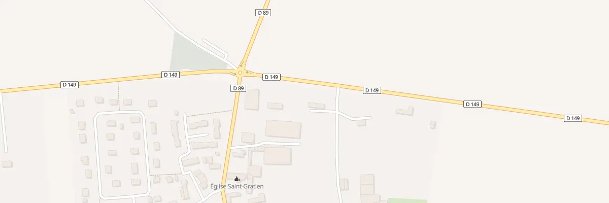 Plan du 3 Rue de la Vierge à Étalleville