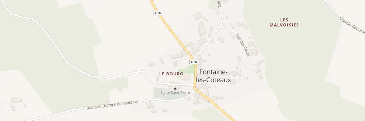 Plan du 3 Imp de la Poste à Fontaine-les-Coteaux