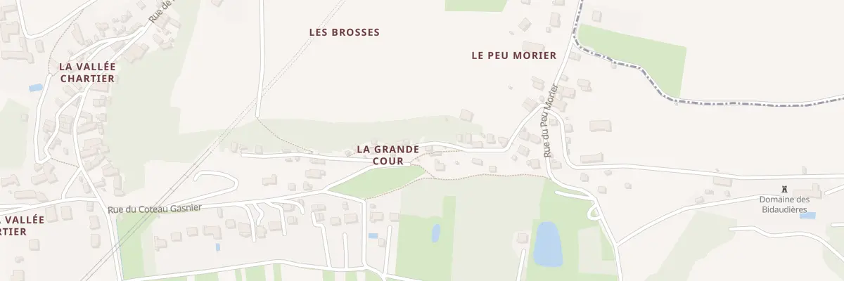 Plan du 19 All du Peu Morier à Vouvray