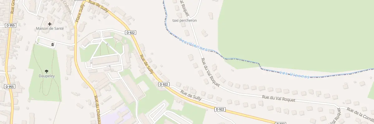 Plan du 20 Rue Val Roquet à Nogent-le-Rotrou
