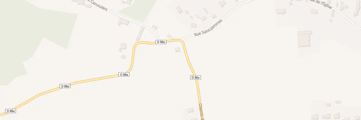 Plan du 2 Che de Naritz à Ausseing
