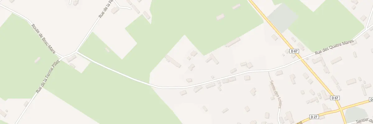 Plan du 232 Rue de Bosc Mare à Berville-en-Caux
