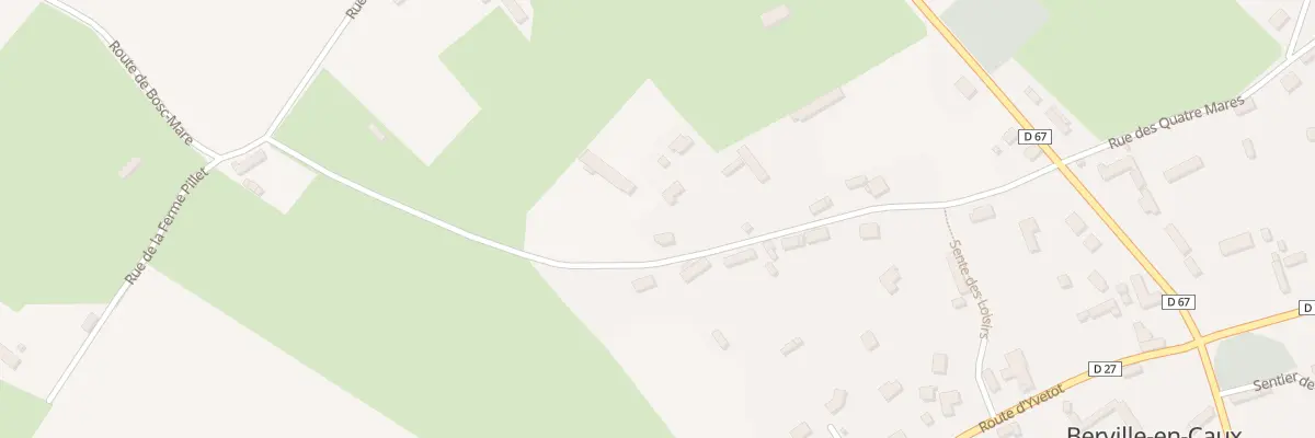 Plan du 260 Rue de Bosc Mare à Berville-en-Caux