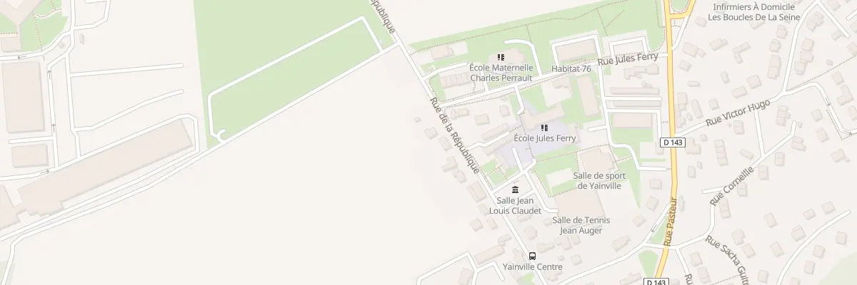 Plan du 391 Rue de la République à Yainville