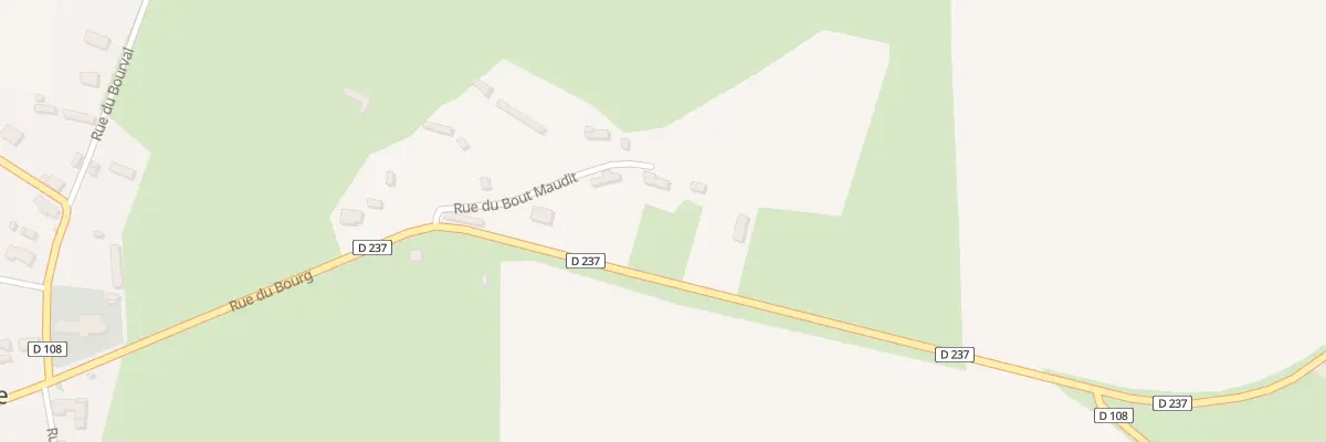 Plan du 9 Rue du Bout Maudit à Bourville