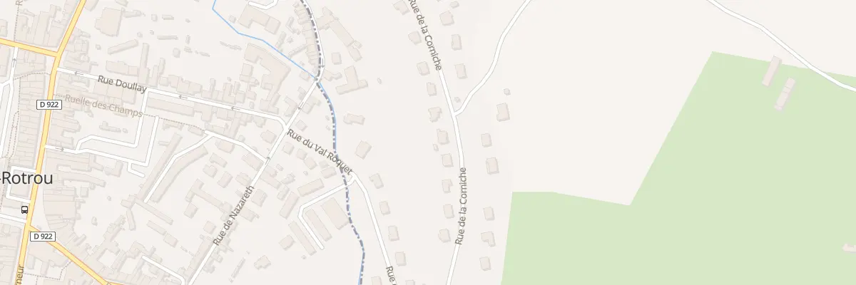 Plan du 9 Rue de la Corniche à Arcisses