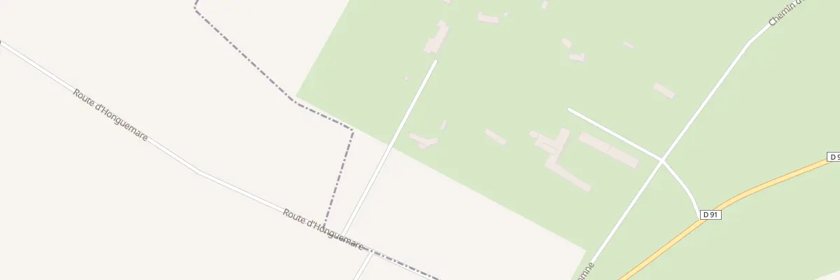 Plan du 1906 Rte d’Honguemare à Bosgouet