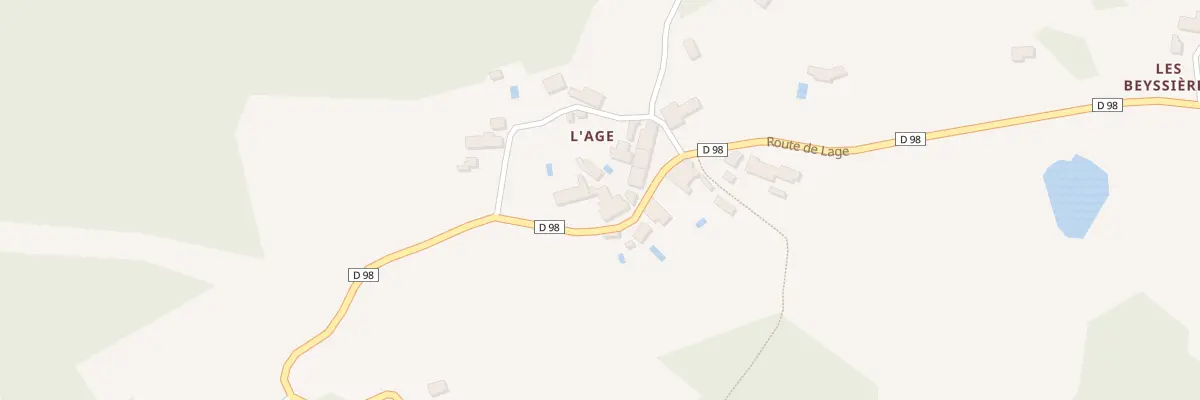 Plan du 152 Lage à Saint-Martin-de-Fressengeas