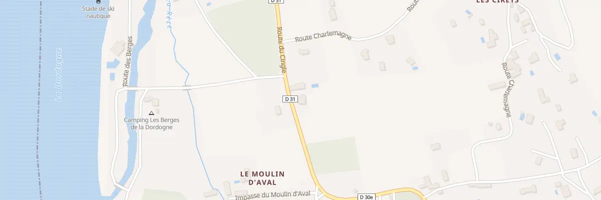 Plan du 146 Rte du Cingle à Trémolat
