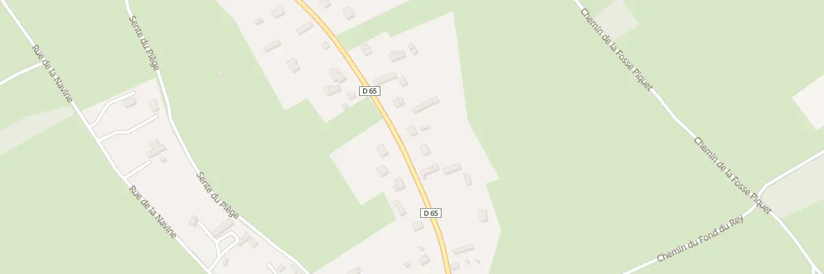 Plan du 1718 Rte du Mesnil à Jumièges