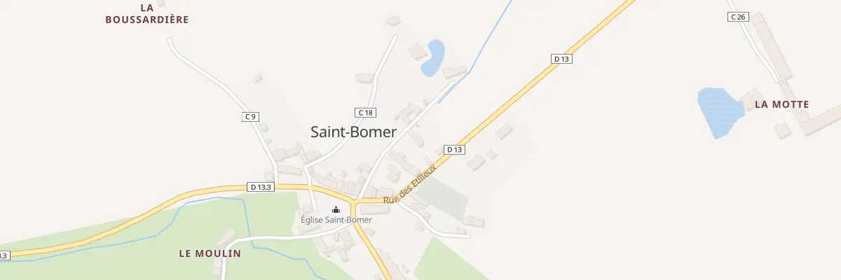 Plan du 9 Rue des Etilleux à Saint-Bomer