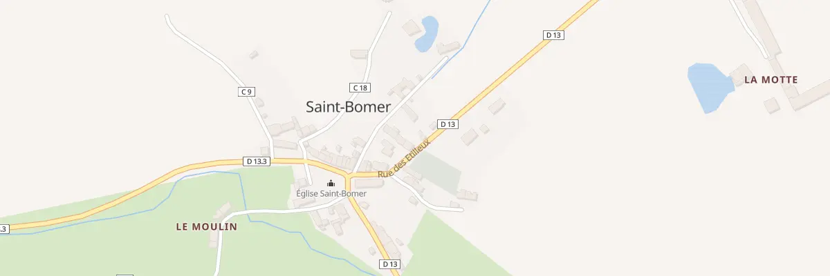 Plan du 7 Rue des Etilleux à Saint-Bomer