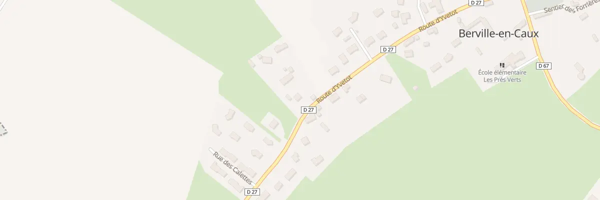 Plan du 372 Rte d’Yvetot à Berville-en-Caux