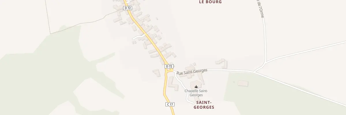 Plan du 56 Rue Saint Georges à Saint-Martin-des-Bois