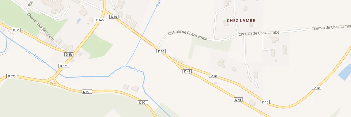 Plan du 5118 Chez Lambe à Rochechouart