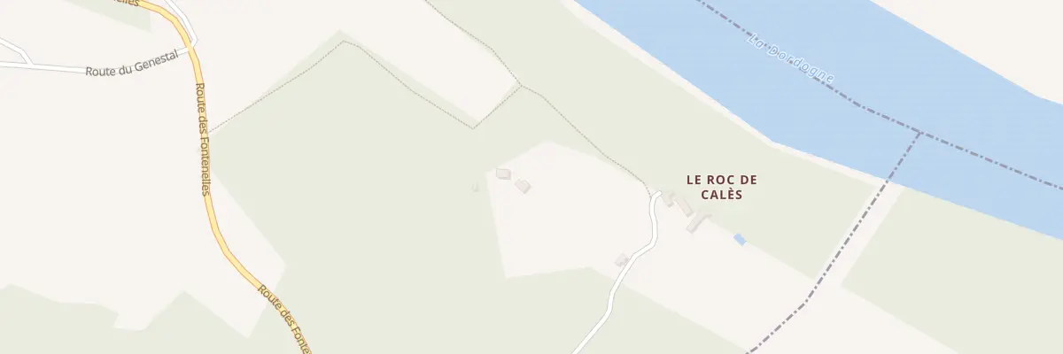 Plan du 2759 Rte des Fontenelles à Calès