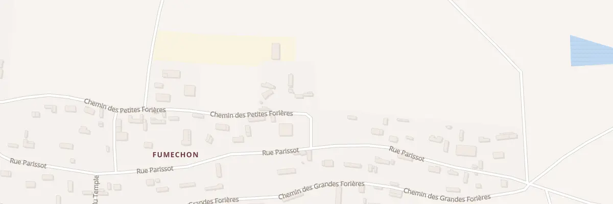 Plan du 2 Che des Petites Forieres à Écardenville-la-Campagne