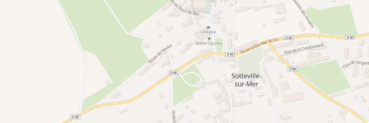 Plan du 24 Rte Entre Mer et Lin à Sotteville-sur-Mer
