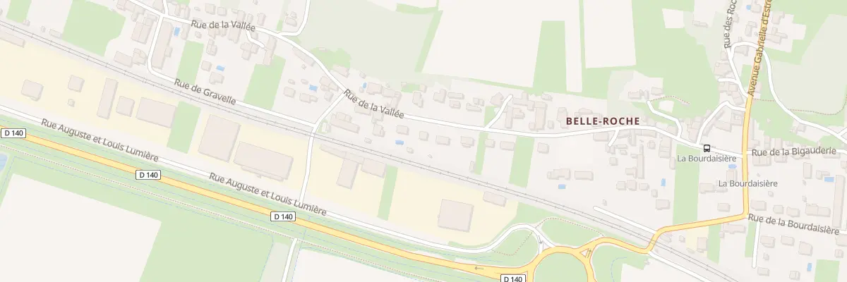 Plan du 25B Rue de la Vallée à Montlouis-sur-Loire
