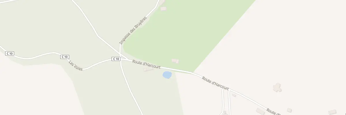 Plan du 4 Rte d’Harcourt à Sainte-Opportune-du-Bosc