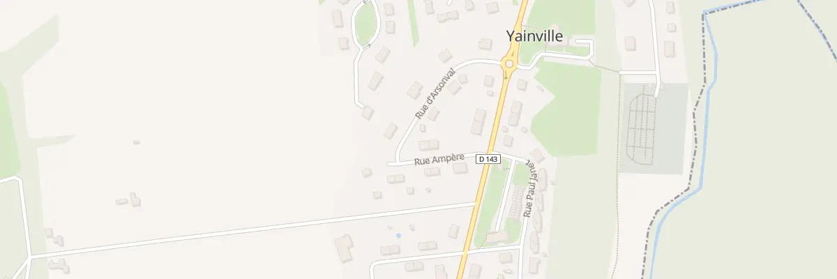 Plan du 47 Rue Ampere à Yainville