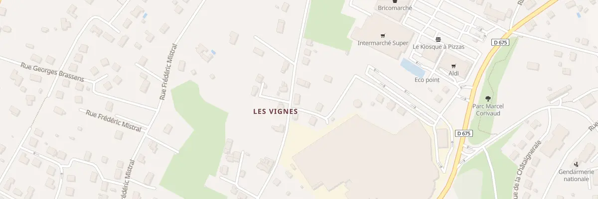 Plan du 33 Rue des Vignes à Rochechouart