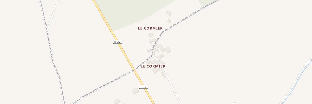 Plan du 19 Le Cormier à Yzeures-sur-Creuse
