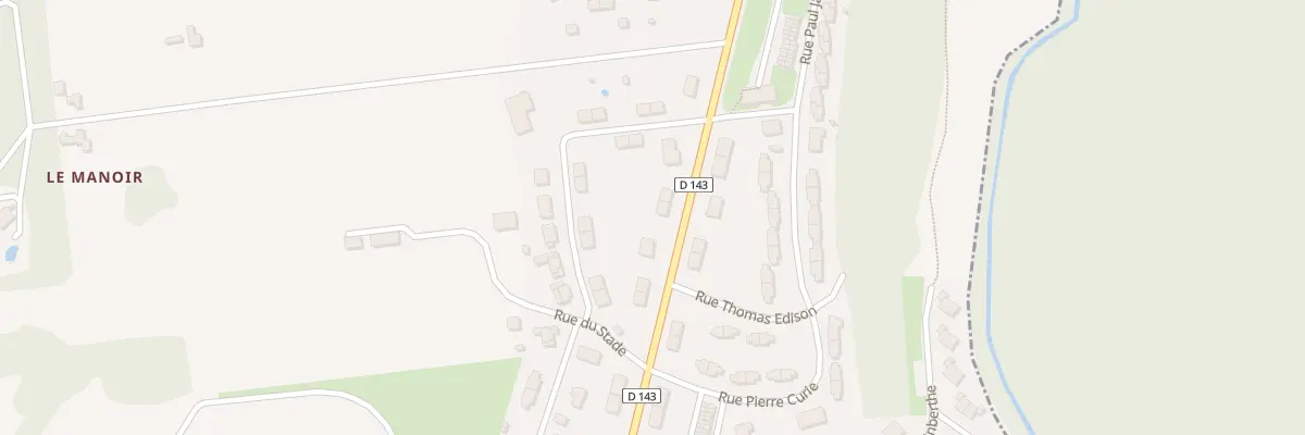 Plan du 207 Rue du Général Leclerc à Yainville