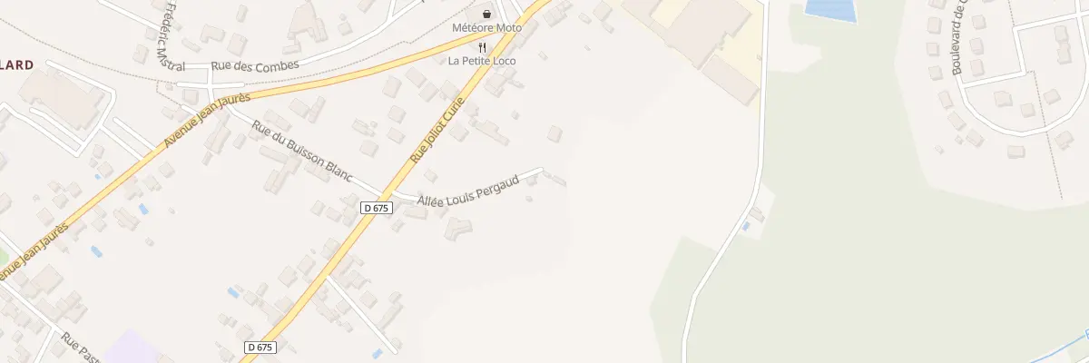 Plan du 21B Rue Joliot Curie à Rochechouart