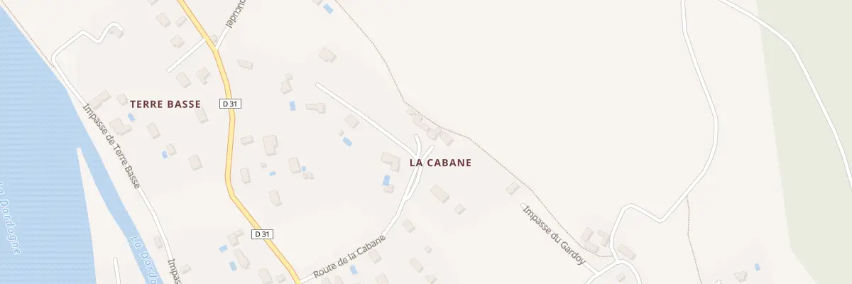Plan du 37 Le Gardoy à Trémolat